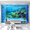 Custom 3D Photo Wallpaper Mural 3D Stereoscopic Space Underwater World Living Room Bedroom TV Background Paper Wall Papers 3D