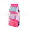 2pcs Fabric Foldable Underwear Storage Bag Double-sided Bag Non-woven Storage Bag Hanging Storage Storage Bag