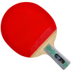 Red double happiness DHS table tennis racket 6 star straight shot double long long anti-plastic all-round gold medal attack R6007 with film sets single block