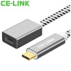 CE-LINK Type-Cmicro usb two in one OTG adapter Android phone U disk data cable red 018 meters 4192