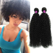 Malaysian Curly Hair 3pcs Virgin Curly Weave Human Hair Malaysian Kinky Curly Hair Natural Black Malaysian Virgin Wefts