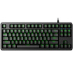 Fühlen ninth series G87S 87 key original Cherry mechanical keyboard cherry shaft mechanical keyboard game esports Jedi survival for eating chicken keyboard green axis black