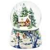 Music Garden Tanabata Valentines Day Gifts Birthday Gifts Girls Creative Christmas Gifts Music Box Snowball Snow drifting Snow House Crystal Ball Music Box