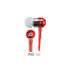 Metal Zipper Earphone Headphones with Microphone 35mm Connector Stereo Bass In-Ear Wired Ear Phones For Mobile Phone MP34