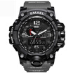 Military Watch Digital SMAEL Brand Watch S Shock Mens Wristwatch Sport LED Watch Dive 50m Wateproof Fitness Sport Watches