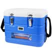 BILIM car insulation box medical supplies refrigerator vaccine breast milk insulin outdoor portable car dual-use fresh box temperature display with strap buy one get ten 6 liters