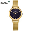ROSDN Brand Women Wrist Watch Rose Gold Mesh Strap Womens Watches Top Luxury Fashion Casual Quartz Watch 5ATM Waterproof