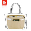 bagINBAG bag in the bag liner bag storage bag finishing bag lining bag female bag anti-theft large capacity medium black