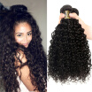 Yavida Hair 3 Bundles Brazilian Kinky Curly Hair Unprocessed Virgin Brazilian Curly Hair Full length Human Hair Weave