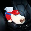 Caraline car paper towel box car hanging sun visor armrest box car on the tray tray napkin car creative cartoon car supplies dice version