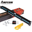 AMPCOM Super five 24-port patch panel 1U rack cabinet cable engineering gold plating
