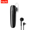 Havit Bluetooth Headset Upgrade Level 7 Waterproof Dual Noise Reduction HD Call with Pair Headset Wireless Bluetooth Sports Business Ear Mount Car Headphone Pearl White