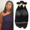 YAVIDA Hair Indian Virgin Hair Straight 3 Bundles Remy Hair Extension Indian Straight Virgin Human Hair Weave