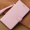 Funda de cuero de la PU para iPhone 6 7 8 Plus X Textura de Litchi Funda de cuero con cremallera magnética
