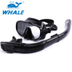 Whale Brand High Quality diving Mask Snorkel set with wide view diving mask goggles&snorkel set
