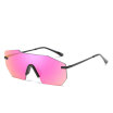 Rimless Mirror Sun Glasses For Men Women Brand Designer Hexagon Sunglasses Retro Vintage Eyewear Oversized Sunglass Shades