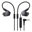 Audio-technica ATH-LS400iS Four-unit Mobile In-ear Headphones Blue Moving Iron Headphones HIFI Headphones