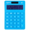 COMIX C-6S 12-bit large-screen solar energy Colorful calculator computer dual power blue