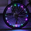 Bicycle Cycling 20 LEDs Colorful Cool Safety Spoke Wheel Light Bike Accessories