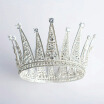 Bride Princess Tiara Luxury Crystal Crown Hair Accessories For Wedding