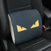 Di Galen car waist rely on creative cartoon car with lumbar pillow Taika memory cotton car with office back cushion waist pillow four seasons universal devil