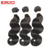 Allrun 3 Bundles Malaysian Body Wave Hair 7A Unprocessed Malaysian Body Wave Virgin Hair 100 Human Hair Malaysian Virgin Hair