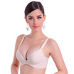 Hot Latest One-piece Seamless Solid Color Smooth Gather Adjustable Rimless Sexy Bra Underwear Set 9Colors