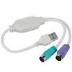 Cabos USB to PS2 Adapter Cable for Keyboards Mice & Scanners
