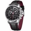 MEGIR Sport Mens Watches Top Brand Luxury Quartz Men Watch Moda Casual Negro PU Starp Reloj Hombres Big Dial Erkek Saat