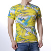Round Neck Short Sleeves Printed T-shirts For Men