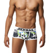 JOCKMAIL low-rise mens boxer briefs cotton print comfort soft absorbent sweat
