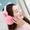 2018 New Fashion Rabbit Winter Earmuffs For Women Warm Fur Earmuffs Winter Warm Ear Warmers Gifts For Girls Female Free Shipping