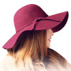 Autumn winter Summer fashion fedoras vintage pure Womens Beach Sun hat female waves large brim sunbonnet fedoras lady sun hat