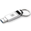bandisk PRO 256GB USB30 high speed U disk all metal simple fashion car U disk large steel ring portable version bright si