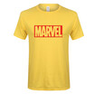 2018 new summer mens cotton MARVEL short-sleeved t-shirt mens trend casual loose sports mens clothing