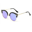 Charming Semi Rimless Sunglasses Classic Cat Eye Eyeglasses Unisex Retro HD Lens Sun Glasses