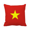 Vietnam National Flag Asia Country Square Throw Pillow Insert Cushion Cover Home Sofa Decor Gift