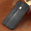 Genuine Leather Phone Case For Vivo X9 X9S Plus Case Natural Pearl Fish Skin Back Cover