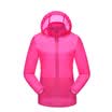 Fugui bird FUGUNIAO couple models skin clothing lightweight breathable waterproof skin coat D6003 female rose 2XL