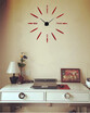 3D Wall Clock Frameless Modern Mirror Metal Large Wall Stickers Clocks Wall Watches Room Home Decorations
