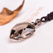 Natural Stones Smoky Quartz Pendants Rope Necklace Brown Crystal Quartz Citrine Gemstone Energy Gift For Love Jewelry Point Star
