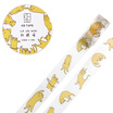 Kinbor hand book&paper tape 15mm10m hand book sticker cartoon color tape take off DTB64134