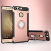 Huawei P9P9 Plus Armor Car Magnetic Suction Ring Bracket Silicon TPU Hard PC Phone Case