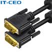 IT-CEO HDMI to VGA line converter with audio port power supply HD video adapter adapter computer box connection projector TV monitor line black Y1H01Z