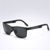 Unisex Polarized Sunglasses with Aluminum Frames