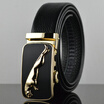 Male Genuine Leather Belt Men Cowskin Leather Belt Automatic Buckle Fashion Designer High Quality MenS Belts