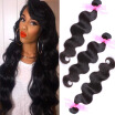 Dream Like Unprocessed Body Human Hair Peruvian Virgin Hair Body Wave 3 Bundles