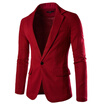 England Style Blazer Men Casual Jacket Business Suit Formal Dress
