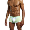 JOCKMAIL mens boxer briefs cotton stitching mesh boxer briefs keep warm&comfortable