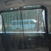 KOOLIFE car sun block sunscreen insulation sun block sunshade baffle side curtain sunshade curtain front window blue bubble pattern tarpaulin two piece